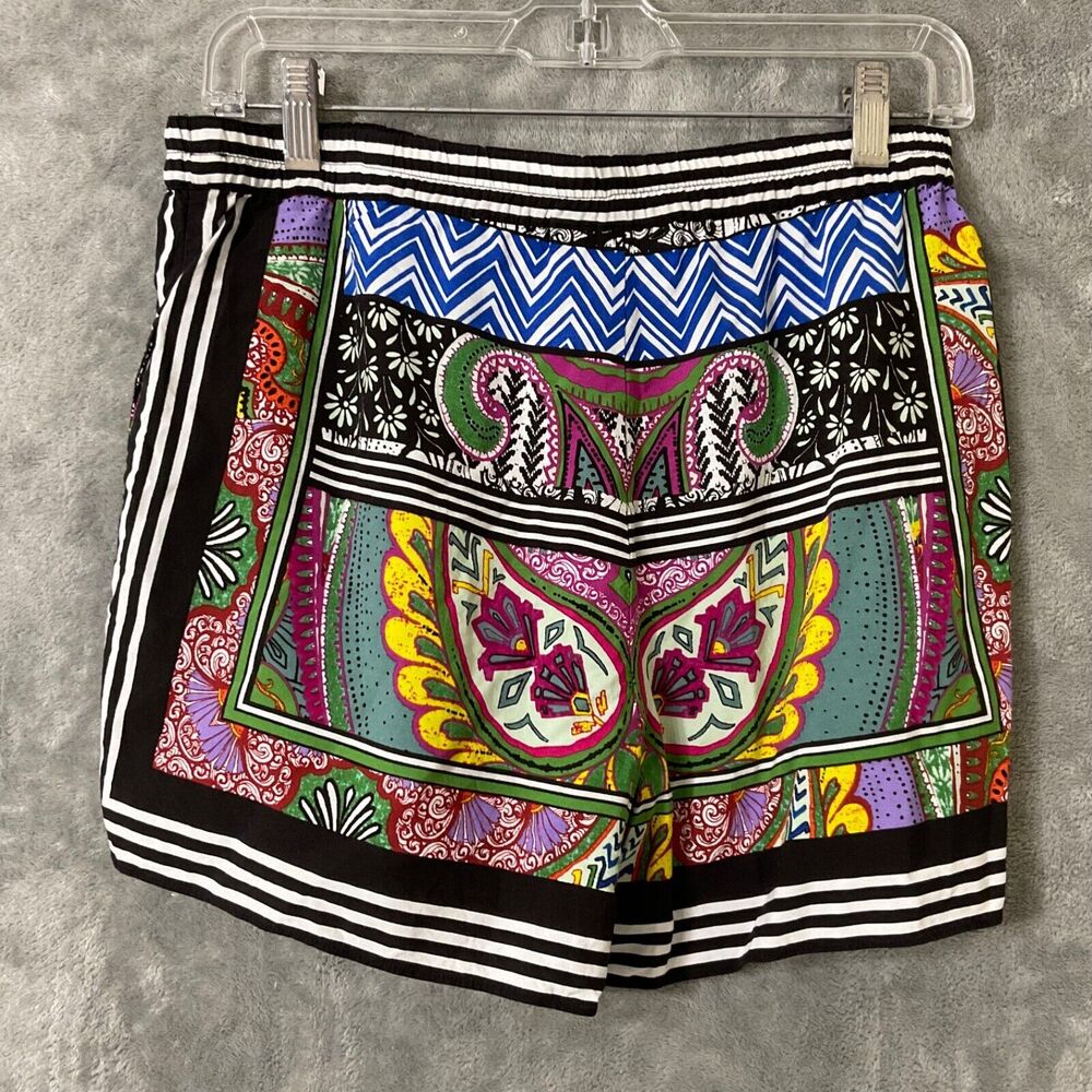 Ettitwa by Anthropologie multicolor artsy boho shorts women’s sz. small pockets